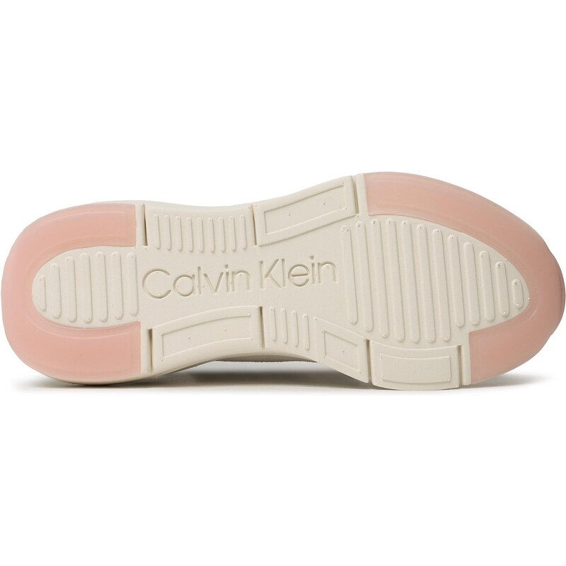 Сникърси Calvin Klein Flexi Runner Lace Up-Nano Mn Mix HW0HW01581 Dk Ecru/Lilac Dust 0HF