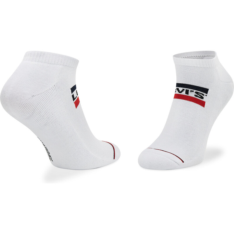 Комплект 2 чифта къси чорапи унисекс Levi's 701219507 White