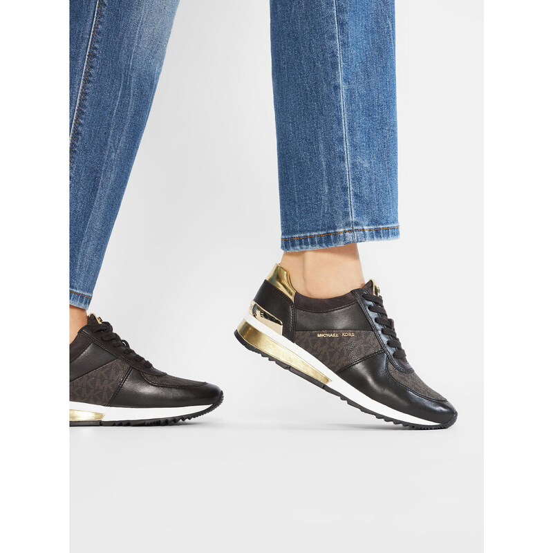 Michael kors sale allie wrap trainers