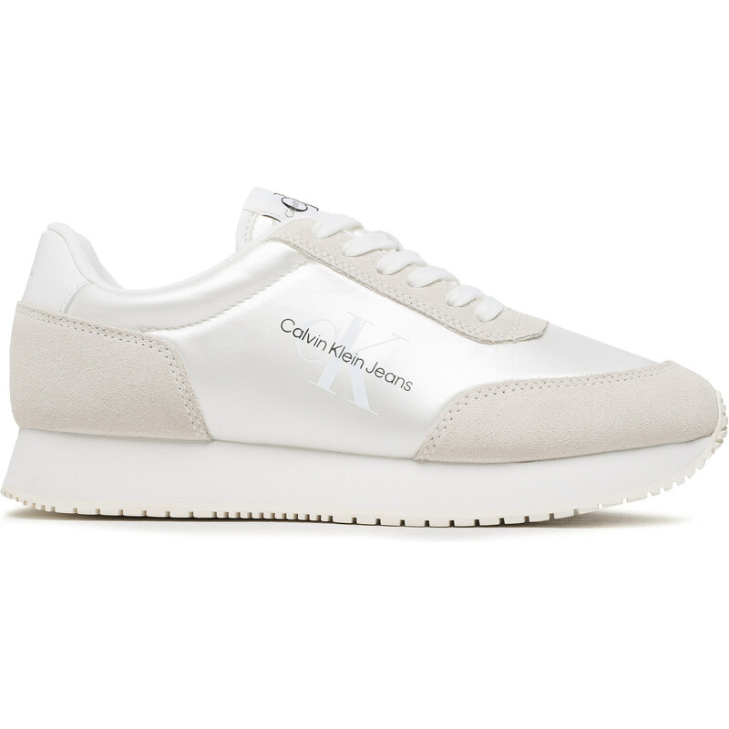 Tênis Calvin Klein Jeans Baixo New Runner Sport Branco Feminino no Shoptime