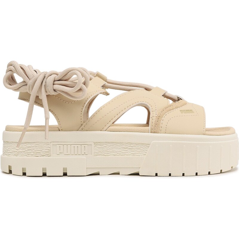 Сандали Puma Mayze Sandal Laces Wns 388950 01 Бежов - GLAMI.bg