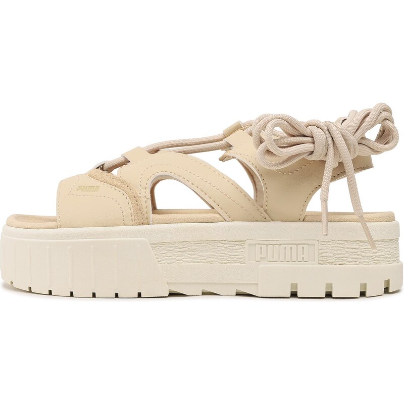 Сандали Puma Mayze Sandal Laces Wns 388950 01 Бежов - GLAMI.bg