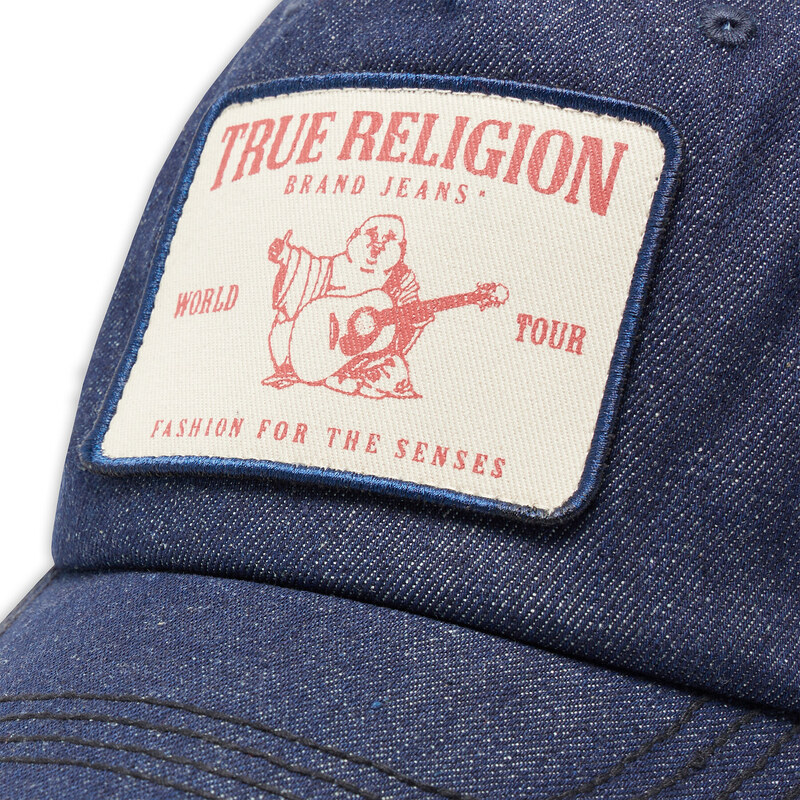 Шапка с козирка True Religion Concert Patch TR23449 Medium Wash 4105