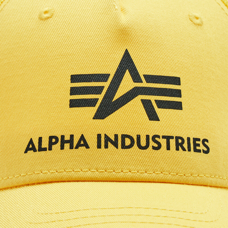 Шапка с козирка Alpha Industries Basic 186902 Prime Yellow 229
