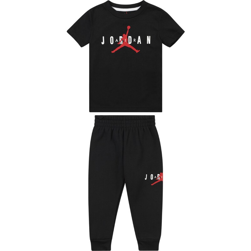 Jordan Облекло за бягане червено / черно / бяло