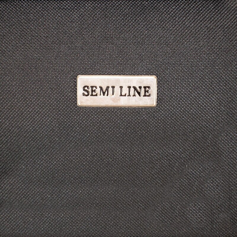 Среден куфар Semi Line T5601-2 Черен