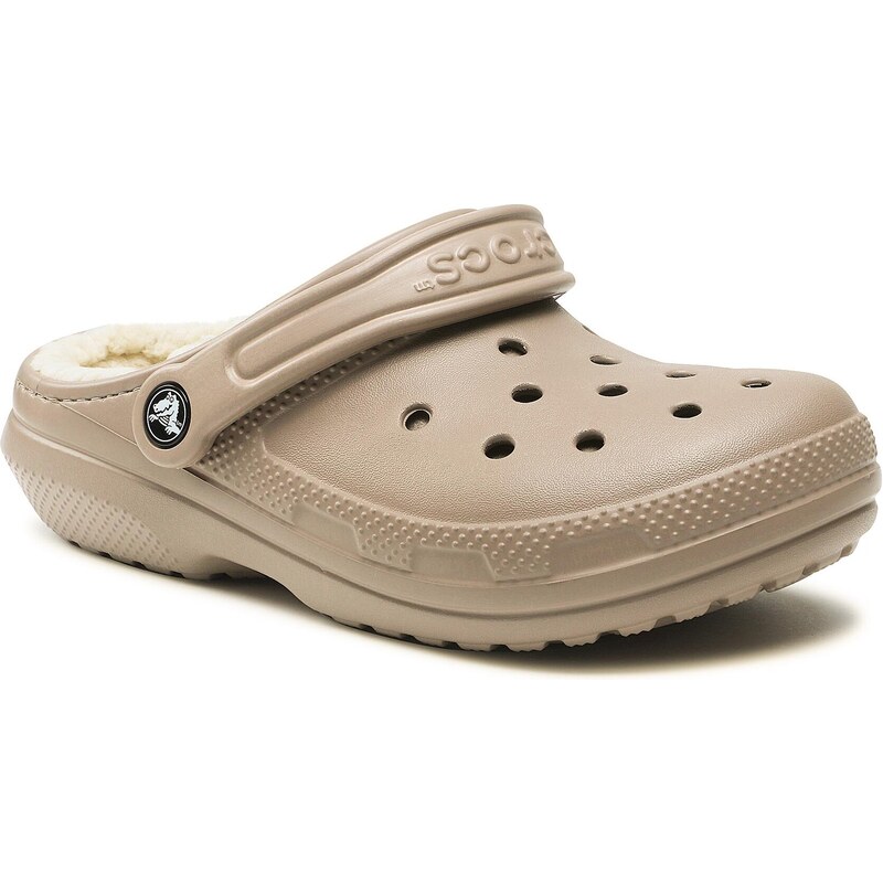 Чехли Crocs Crocs Classic Lined Clog 203591 Бежов