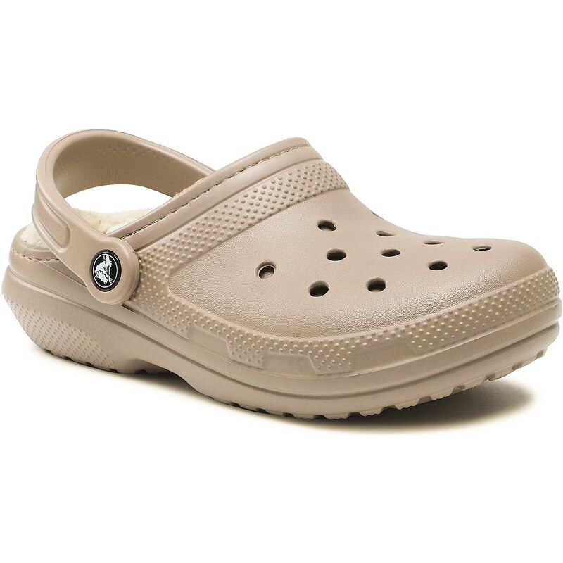 Чехли Crocs Crocs Classic Lined Clog 203591 Бежов