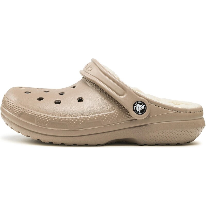 Чехли Crocs Crocs Classic Lined Clog 203591 Бежов