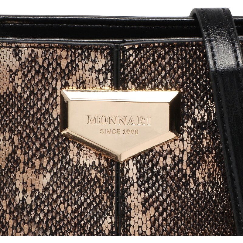 Дамска чанта Monnari BAG4120-M23 Black With Gold
