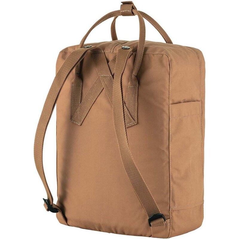 Раница Fjallraven F23510.228 Kanken в бежово голям размер с изчистен дизайн F23225 F23510