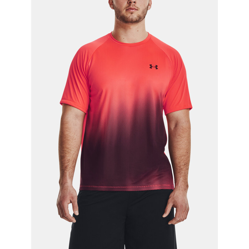 Under Armour T-Shirt UA Tech Fade SS-RED - Men 