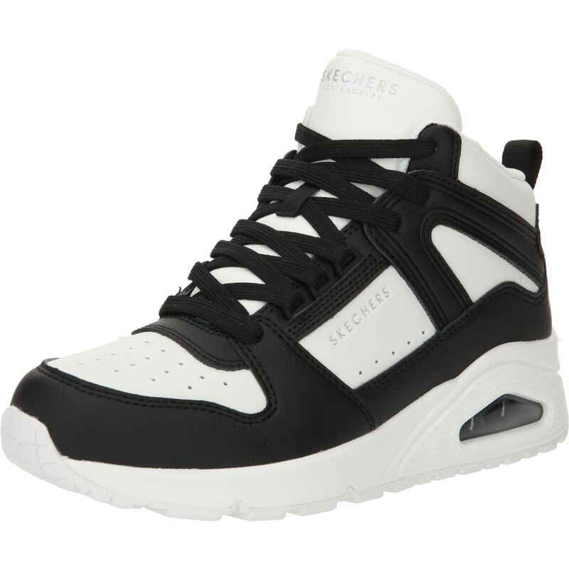 SKECHERS Високи маратонки черно / бяло - GLAMI.bg