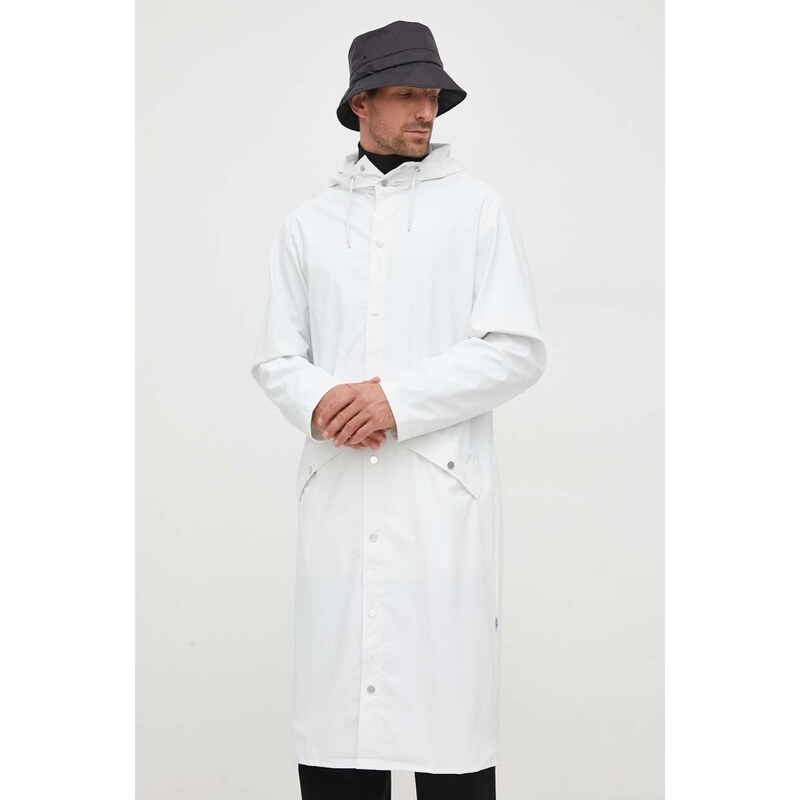 Непромокаемо яке Rains 18360 Jackets в бяло преходен модел