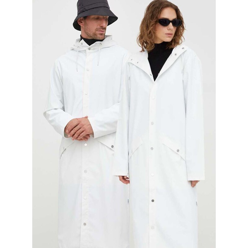 Непромокаемо яке Rains 18360 Jackets в бяло преходен модел