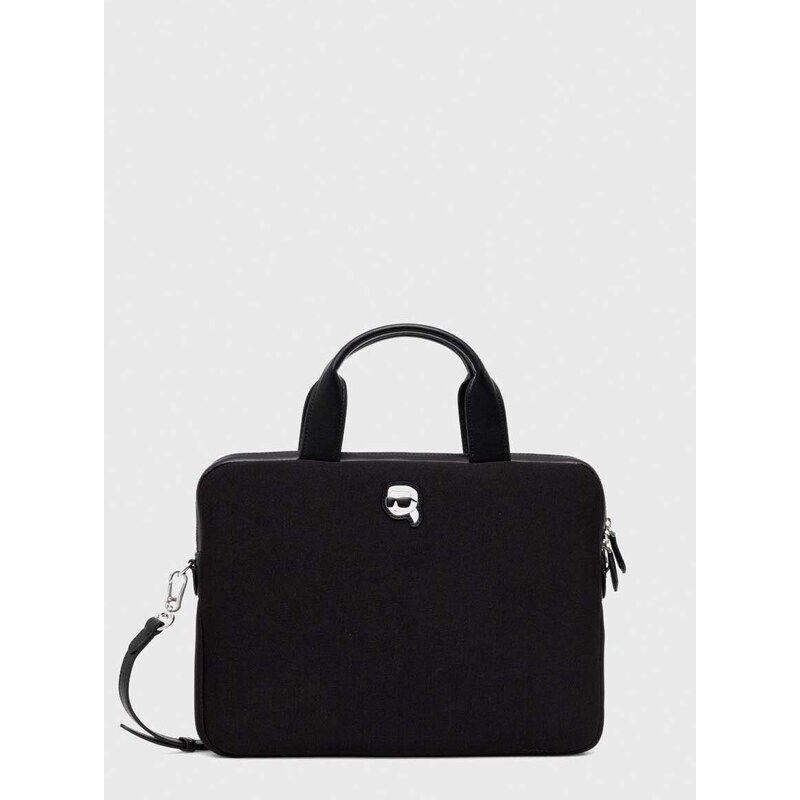 Чанта за лаптоп Karl Lagerfeld в черно