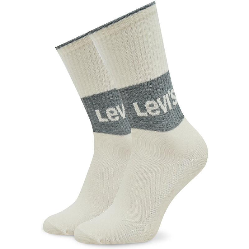 Комплект 2 чифта дълги чорапи дамски Levi's 701218215 Grey Combo