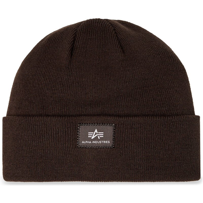 Шапка Alpha Industries X-Fit Beanie 168905 Hunter Brown 696