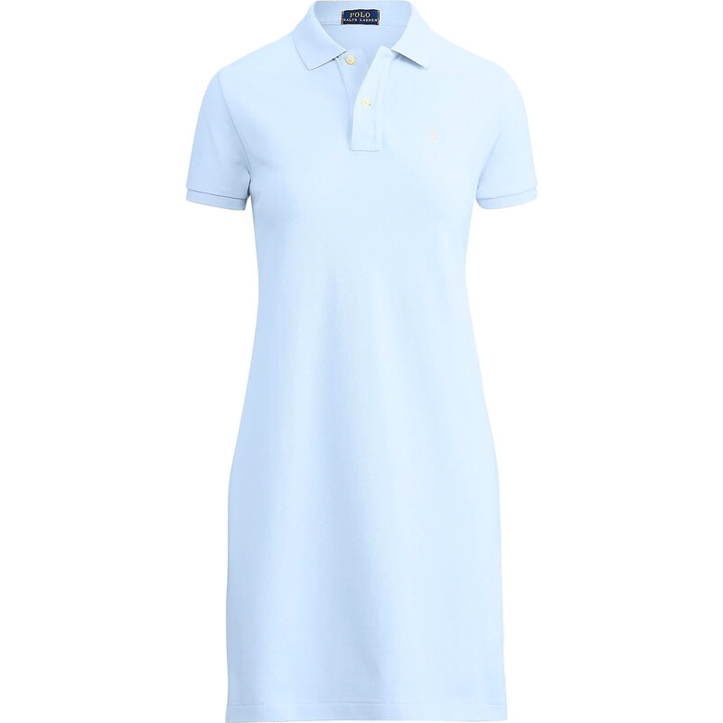 POLO RALPH LAUREN Рокля Polo Lcy Drs-Short Sleeve-Casual Dress 211799490008 400 elite blue/c1750
