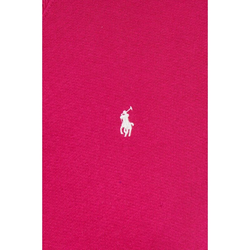 Суичър Polo Ralph Lauren в розово с изчистен дизайн 211891557