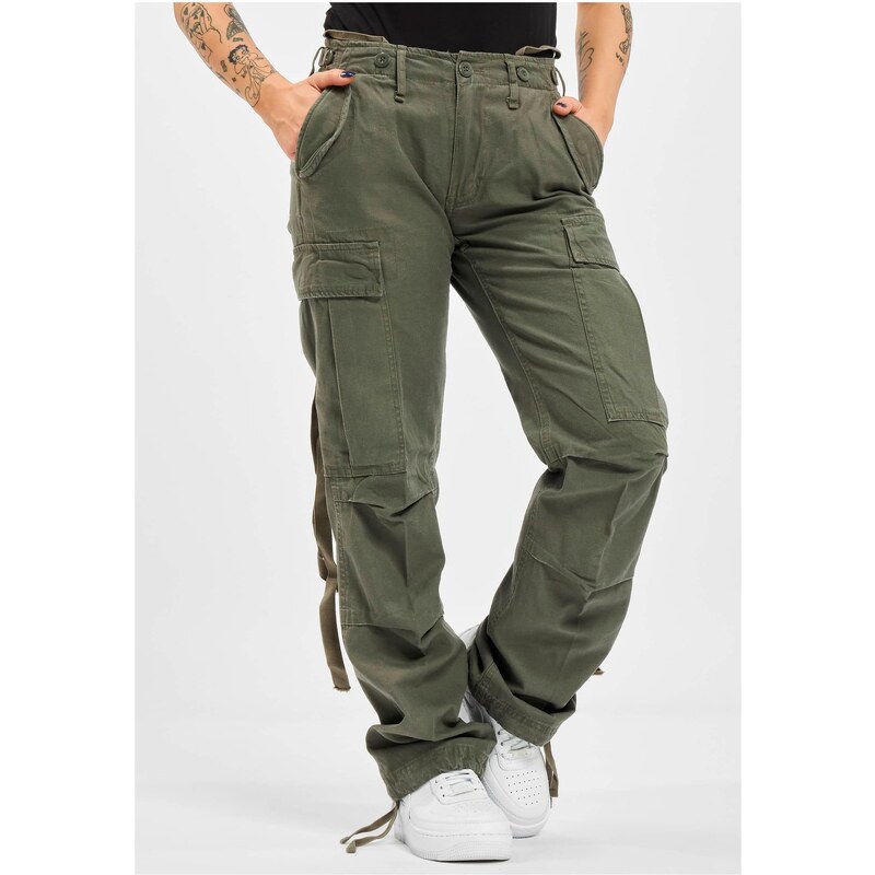 Brandit Women's M-65 Cargo Pants Olive