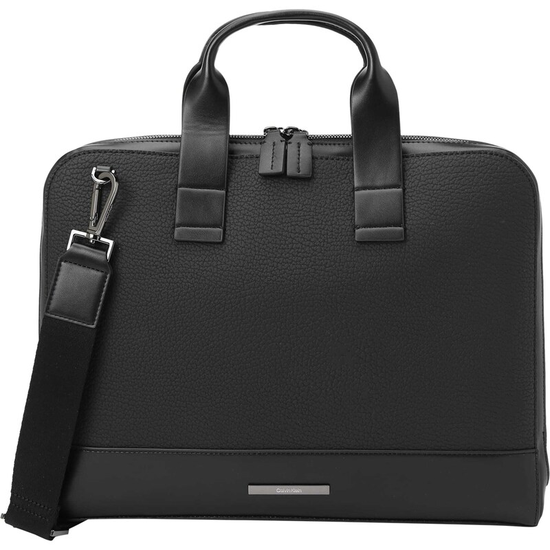 Calvin Klein Чанта за лаптоп черно