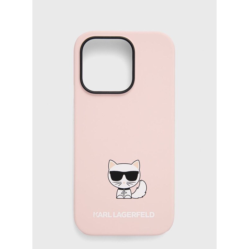 Кейс за телефон Karl Lagerfeld Iphone 14 Pro 6,1" в розово