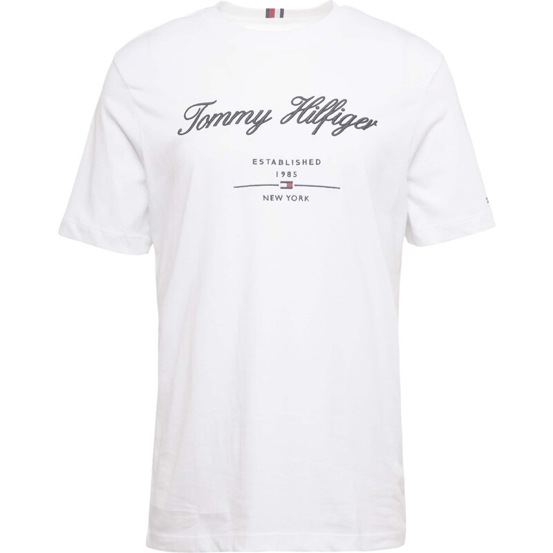 TOMMY HILFIGER Тениска нейви синьо / червено / черно / бяло