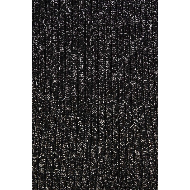Пуловер Tommy Hilfiger дамски в черно от лека материя