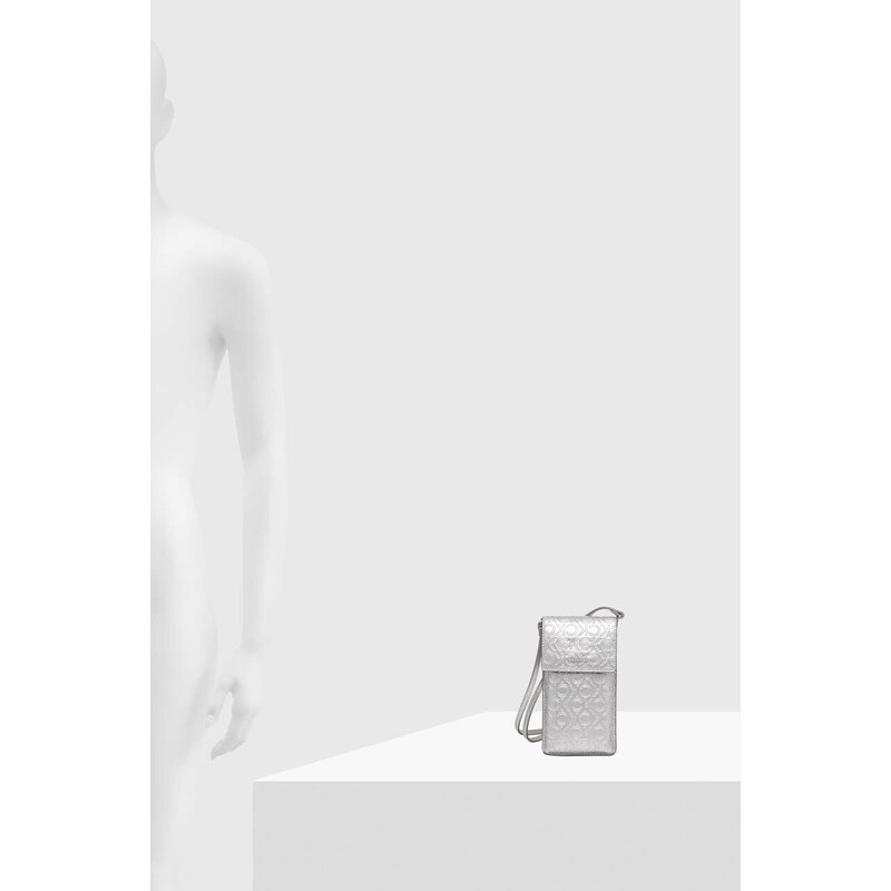 Калъф за телефон Calvin Klein в сребристо K60K611436
