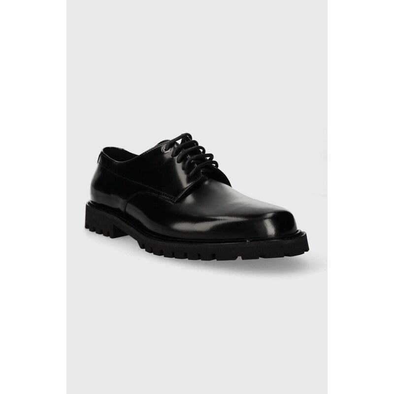 Кожени половинки обувки BOSS Richayl в черно 50512936