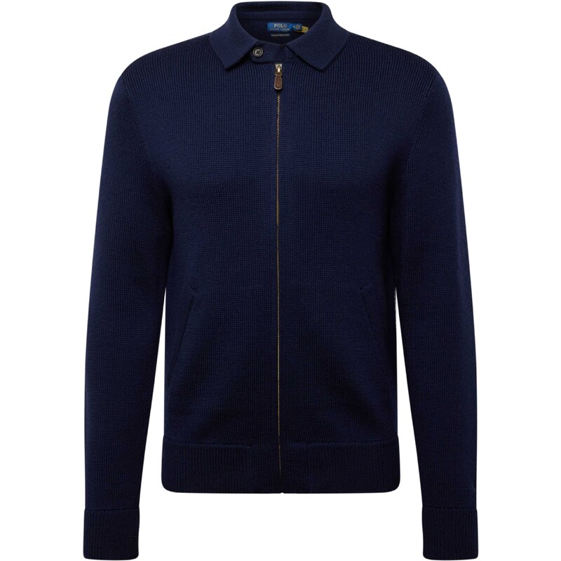 Polo Ralph Lauren Плетена жилетка нейви синьо - GLAMI.bg