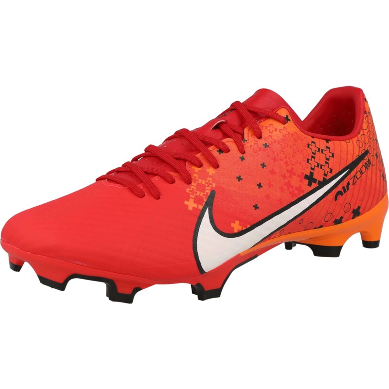 NIKE Футболни обувки 'Mercurial Vapor Zoom 15 Academy' оранжево / червено / черно / бяло