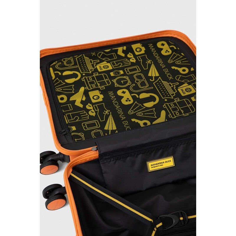 Куфар Mandarina Duck LOGODUCK + в оранжево P10SZV54