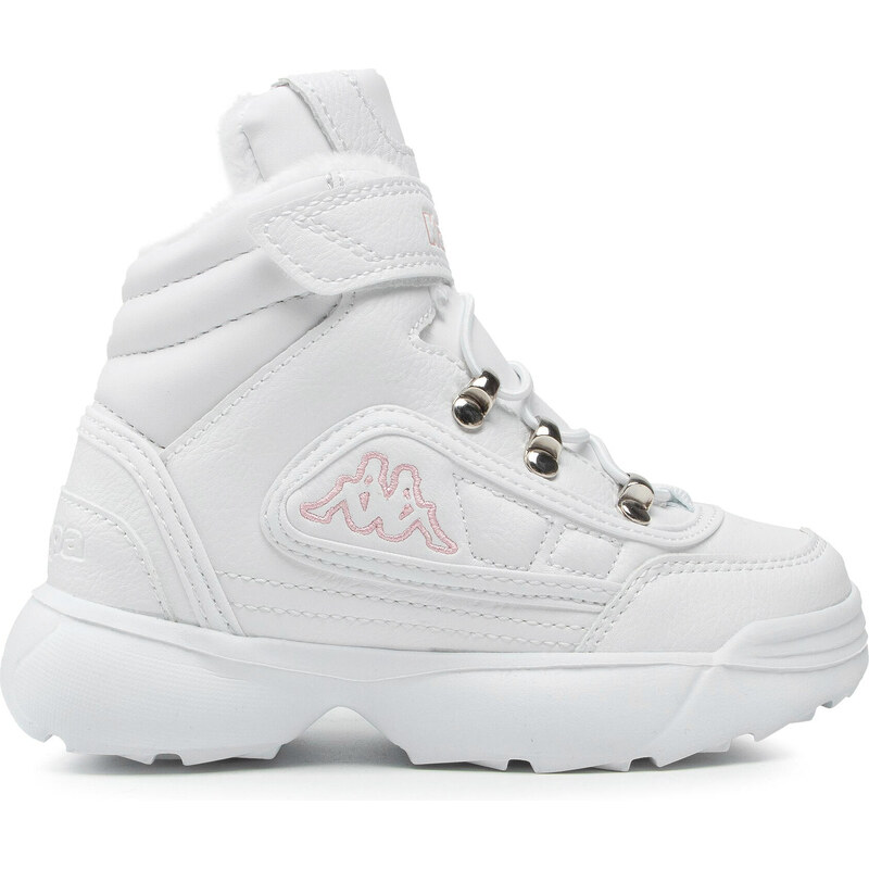 Зимни обувки Kappa 260916K White/Rose 1021