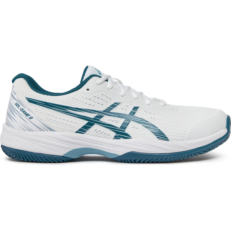 Обувки Asics Gel-Game 9 Clay/Oc 1041A358 White/Restful Teal 102