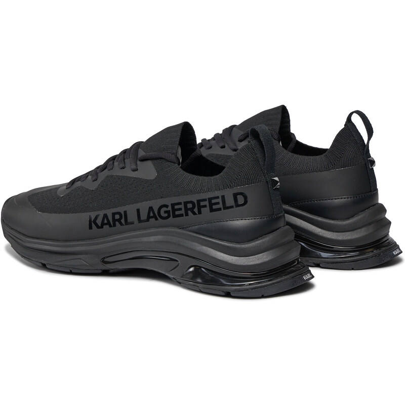 Сникърси KARL LAGERFELD KL53121 Black Knit Textile K00