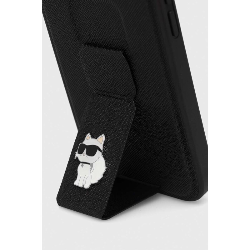 Кейс за телефон Karl Lagerfeld iPhone 15 / 14 / 13 6.1'' в черно