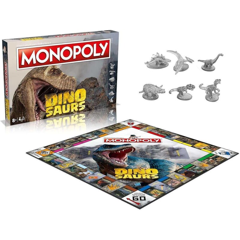 Winning Moves Monopoly - Dinosaurs