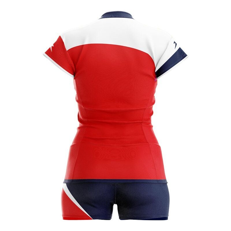 Дамски Волейболен Екип ZEUS Kit Lybra Donna Rosso/Blu