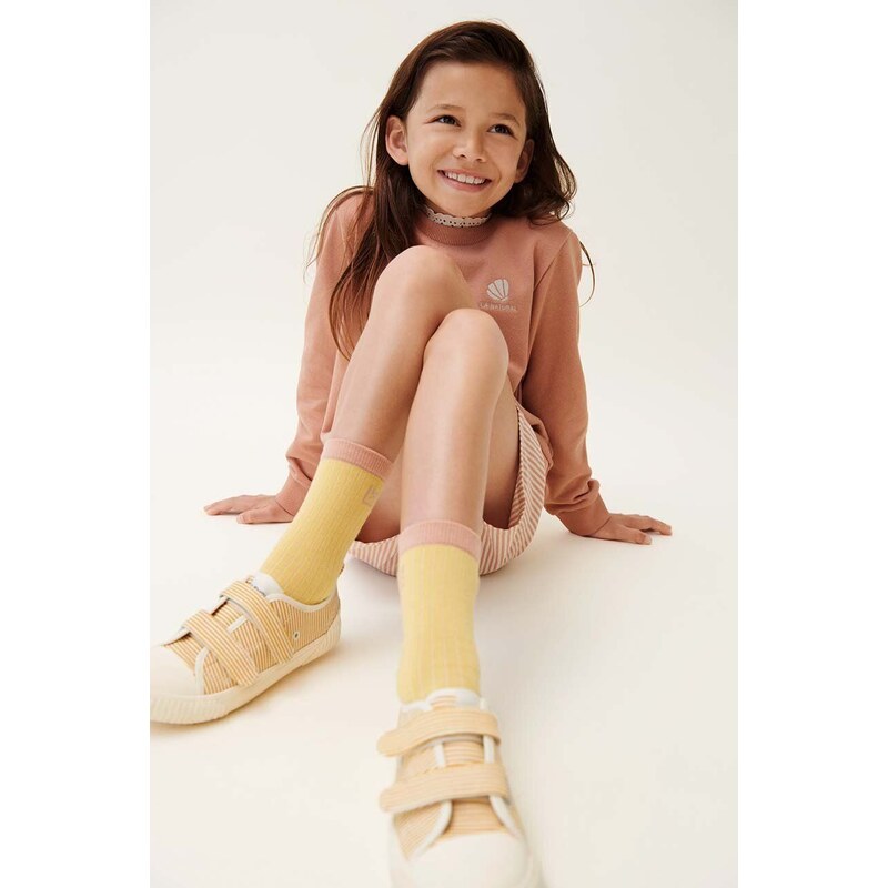 Детски чорапи Liewood (4 броя) в розово