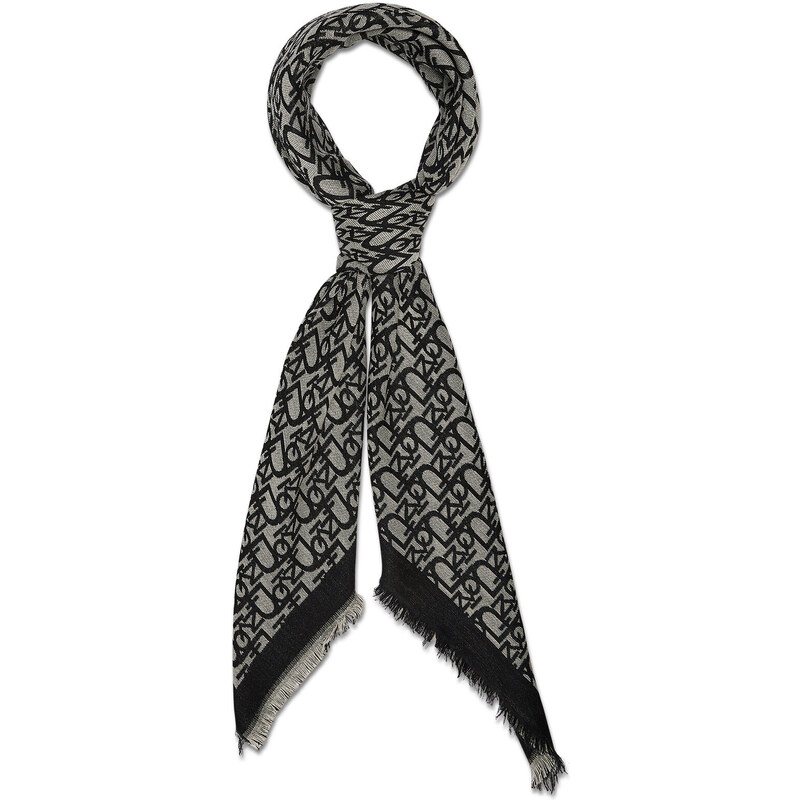 Бандана Pinko Sarata Sciarpa 20212 BLK01 Ecru/Nero CZ2