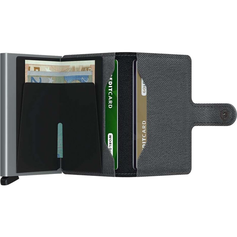 SECRID Wallet Miniwallet Twist Grey MTw-Grey