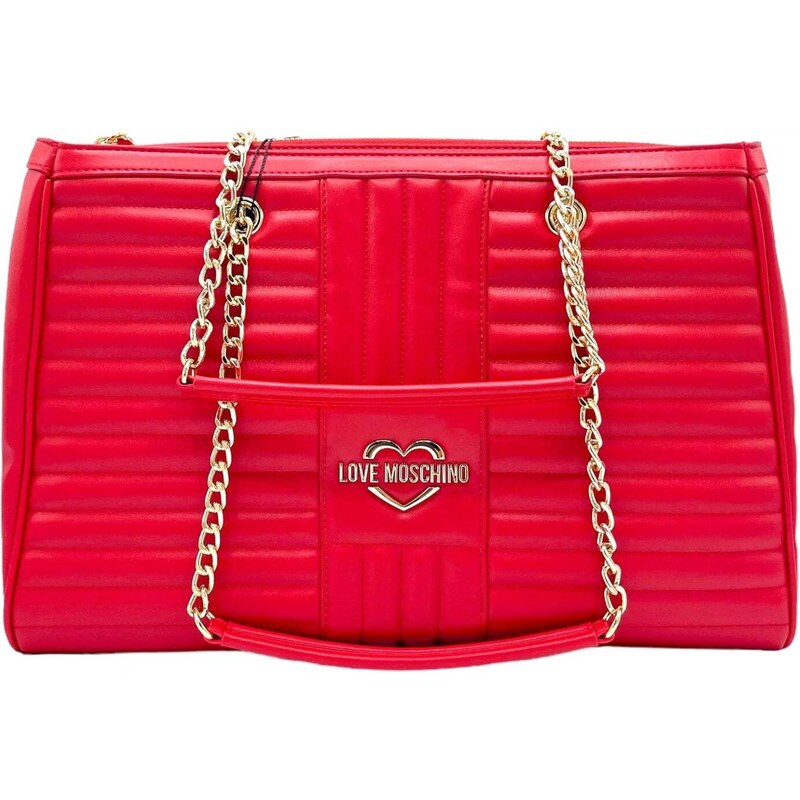 Love Moschino дамски чанта Shopping Red