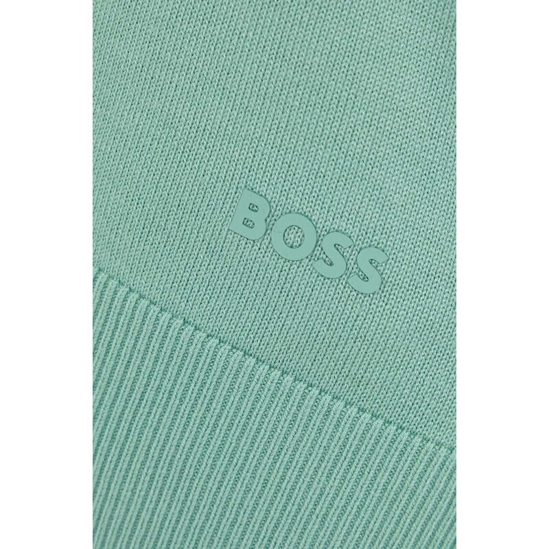 Пуловер Boss Orange дамски в зелено 50507163