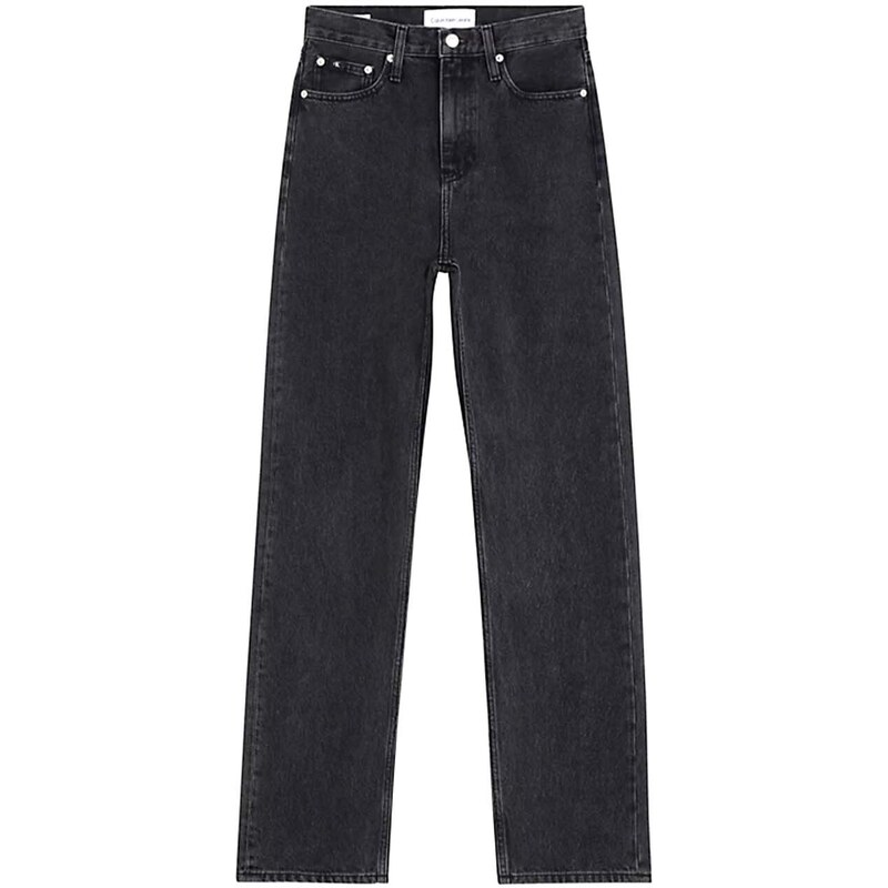 CALVIN KLEIN Jeans High Rise Straight J20J222137 1BY32 denim black