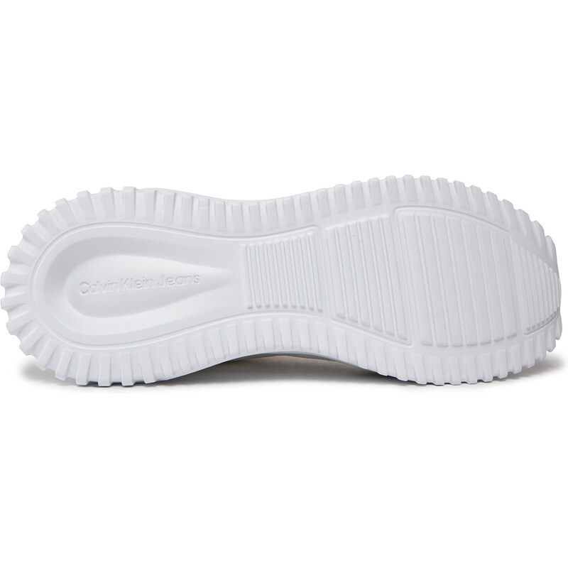 Sapatos Desportivos De Mujer CALVIN KLEIN YW0YW01442 EVA RUNNER LOW 01U  BRIGHT WHITE-PEACH BLUSH