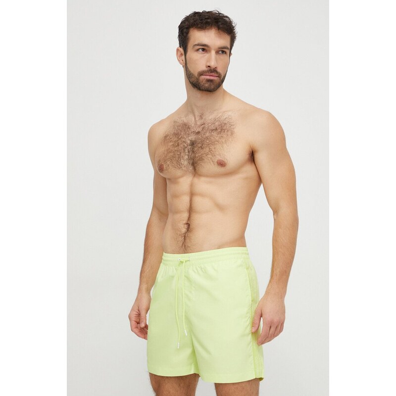 Плувни шорти Calvin Klein в зелено KM0KM00955