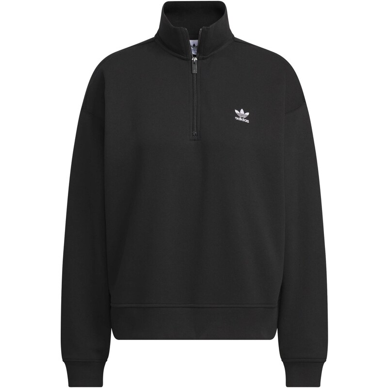 Adidas Originals Суичър Essentials черно бяло Glamibg 