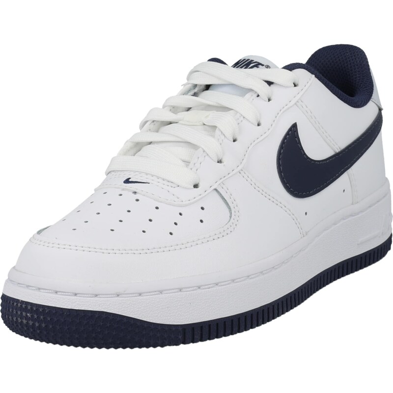 Nike Sportswear Сникърси 'Air Force 1 LV8 2' нейви синьо / бяло
